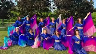 Belly Dance with veil Belly Divas The Gift Raul Ferrando