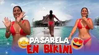 KATY NOS MODELA SU TRAJE DE BAÑO | Pasarela en Bikini en Mexico😍