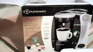Unboxing the Bosch T45 Suprema Tassimo Brewbot