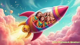 Giggle Galaxy Patrol | Fun & Silly Space Song for Kids | Cartoon Music Adventure