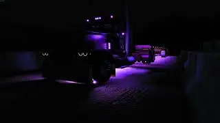 American Truck Simulator - New Rollin 389 Dual Revolution Lights