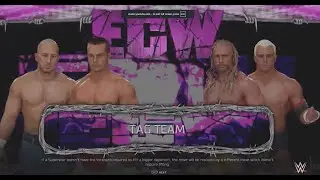 WWE 2K25: IMPACT PLAYERS VS JERRY LYNN & CHRIS CANDIDO  #ECW
