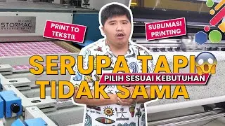 PERBEDAAN SUBLIMASI PRINTING DAN PRINT TO TEKSTIL