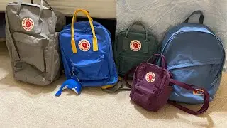 Fjallraven kanken and Vardag bag review