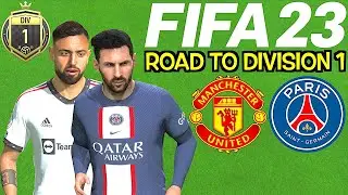 FIFA 23 Online Seasons #62 - Road To Division 1 - Man Utd vs PSG