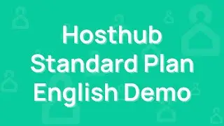 Hosthub Standard Plan - English Demo