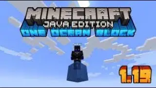 MINECRAFT OCEAN BLOCK #3 MAKING HOUSE AND EXPLORING