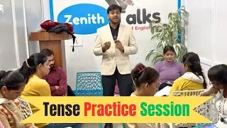 Tense Practice session | Basic Class | Fast Hindi to English | Speed Speaking Drill | Zenith Talks 