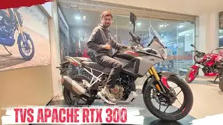 TVS Apache RTX 300 Detailed Walkaround | New Adventure Bike from TVS | ADV Beast? 🔥🔥🔥