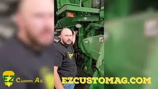 Ez Custom Ag | Switching a John Deere s690 from running soybeans to corn