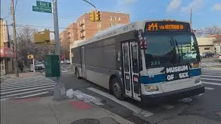 MTA NYCT Bus 2009 Orion VII Next Generation Hybrid #4619 on the B44 @Nostrand Ave/Ave S