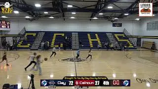 Boys High School Basketball: Calhoun County Red Devils @ Clay County Panthers