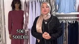 موديلات جديدة و تخفيضات في الفساتين  مع متجر حجابي