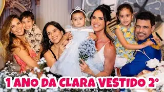 CINDERELA 2° VESTIDO OS PARABÉNS E TODAS AS PRINCESAS #gracielelacerda #zezédicamargo #claracamargo 