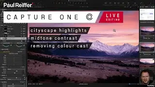Cityscape Highlights, Midtone Contrast, Colour Cast - Capture One Live Editing : 3rd February 2026
