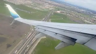 Alaska Airlines Boeing 737-900ER (Winglets) Takeoff from Sacramento International Airport