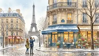 Classic PARIS CAF&Eacute; 🗼 French Instrumental Music | Relax & Focus