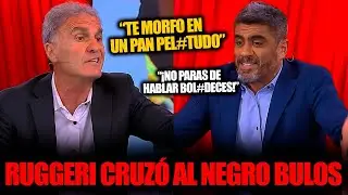 RUGGERI CRUZ&Oacute; MAL AL NEGRO BULOS