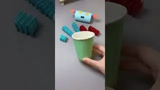 Easy Origami | How To Make an Easy Origami  Paper robot (In 30 seconds)#origami #diy#tutorial