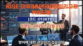 RISE 미국S&P500데일리고정커버드콜 소개