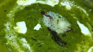 Butter Cream Palak Gravy | Simple Palak Sabzi 