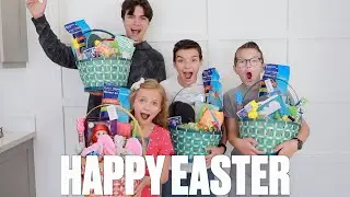 EASTER 2023 | FINDING HIDDEN EASTER BASKETS IN SECRET HIDING SPOTS THROUGHOUT THE HOUSE