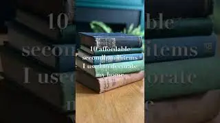 Secondhand home decor #thriftstorefinds #interiorstyling #secondhand #sustainableliving #homedecor