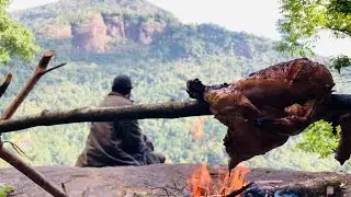 Smoked Chicken on the Top of a Water Fall | Rikili Ella, Bulathkohupitiya, Sri Lanka