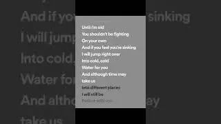 Major lazer - cold water (lyrics spotify version)ft. Justin bieber