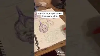 Scribble technique for creative block