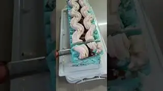 #New cotton candy caramel flavour ice cream 🍨🍨🍨#song #youtube #shorts #trending #subscribe