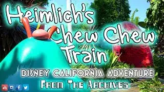 Disney California Adventure Park - Heimlich's Chew Chew Train - POV complete ride