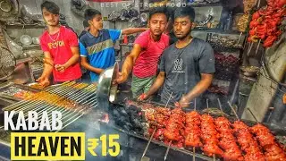 Tangri Kabab, Roasted Chicken & Pyare Kabab | Chicken Kabab ₹15 | Indian Street Food