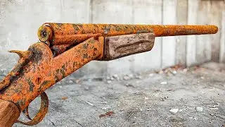 Jagdgewehr | Restaurierung eines alten IZH-5