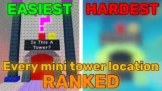 EToH - EVERY mini tower RANKED based on how HARD they are to FIND