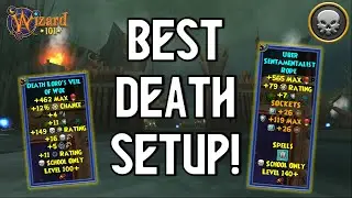Wizard101: MAX DEATH PvP (140): The BEST Cosmic Death PvP Setup!