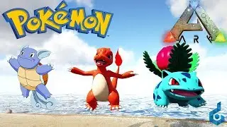 Эволюция Чармелеона и Ивизавра! | Ark Pokemon Reborn, эпизод 10