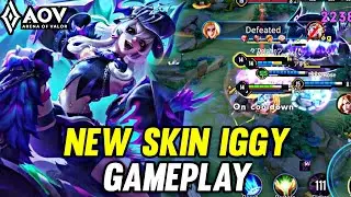 AOV : NEW SKIN IGGY GAMEPLAY - ARENA OF VALOR LIÊNQUÂNMOBILE ROV