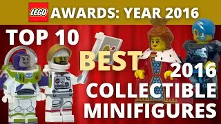 Top Ten Best 2016 LEGO Collectible Minifigures!