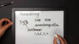 &Aring;k 6  1.6 Avrundning