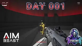 PC Aimbeast DAY001 Tutorial From zero to bit Hero Day by Day progress