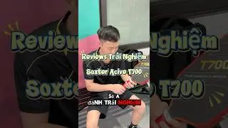 Reviews sau 2 tuần trải nghiệm c&acirc;y Soxter Active T700 #dtsportstq #dthacks92 #votpickleball #soxter
