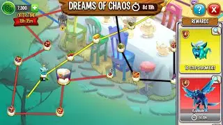 Dreams of Chaos maze Island - All dragons maze coin cost || Dragon city
