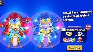 BRAWL STARS &Ccedil;EKİLİŞ SAYESİNDE BRAWL PASS+PLUS A&Ccedil;DIM DOCH ABİM &Ccedil;OK TEŞEKK&Uuml;R EDERİMM🥰