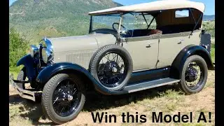 Giving away a restored 1928 Ford Model A phaeton!  MAFFI Sweepstakes 2025