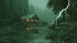 HEAVY RAIN AND THUNDER SOUNDS - DEEP SLEEP | Thunderstorm for Sleeping - Rain Sound Comfort #2