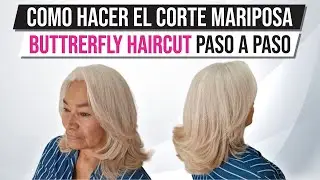 Como hacer el corte mariposa o butterfly haircut paso a paso
