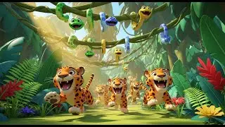 Rainforest Rhythm Counting Song for Kids | Counting Song, Jungle Animals, Nursery Rhymes Baby Songs