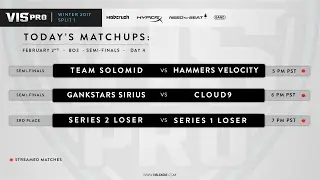 VISPRO Winter 2017 Split 1: Semi-Finals