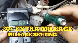 Mileage setting 30% mileage increase used pulse engine tachometer TVS Star city